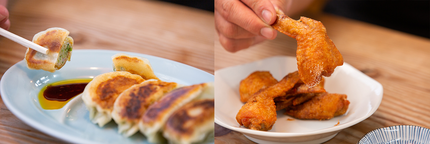 充実のサイドメニュー